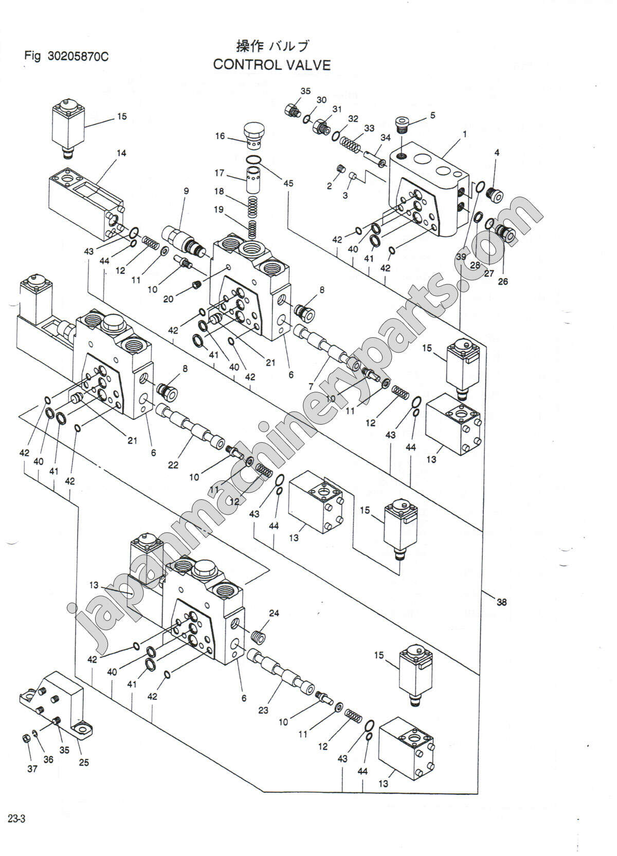 Parts for AICHI SK210 (523018 ~)