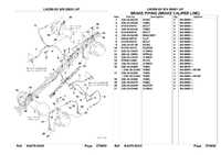 BRAKE PIPING (BRAKE CALIPER LINE) 1