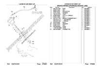 BRAKE PIPING (PARKING BRAKE LINE) 1