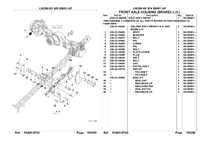 FRONT AXLE HOUSING (LH BRAKE) 1