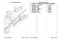 HYDRAULIC PUMP (PUMP AND MOUNTING PARTS) 1