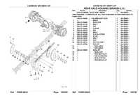 REAR AXLE HOUSING (LH BRAKE) 1