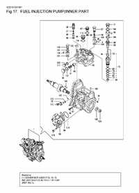 FUEL INJECTION PUMP (INNER PARTS) 1