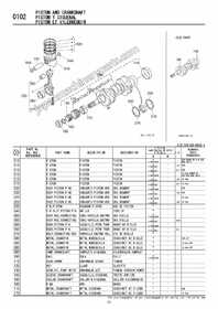 PISTON, CRANKSHAFT 1