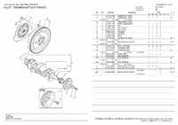CRANKSHAFT, FLYWHEEL 1