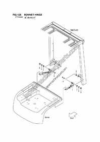 BONNET HINGE 1