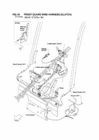FRONT GUARD WIRE HARNESS (CLUTCH) 1