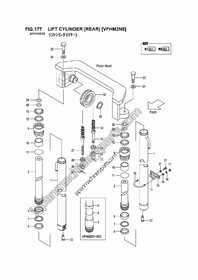 LIFT CYLINDER (REAR) 7