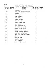 CRANKSHAFT, PISTON, FLYWHEEL 2