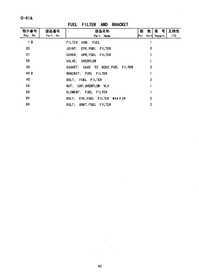 FUEL FILTER, BRACKET 3