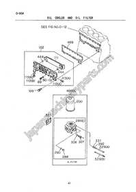 OIL COOLER, OIL FILTER 1