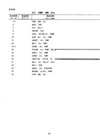 OIL PUMP, OIL STRAINER 2